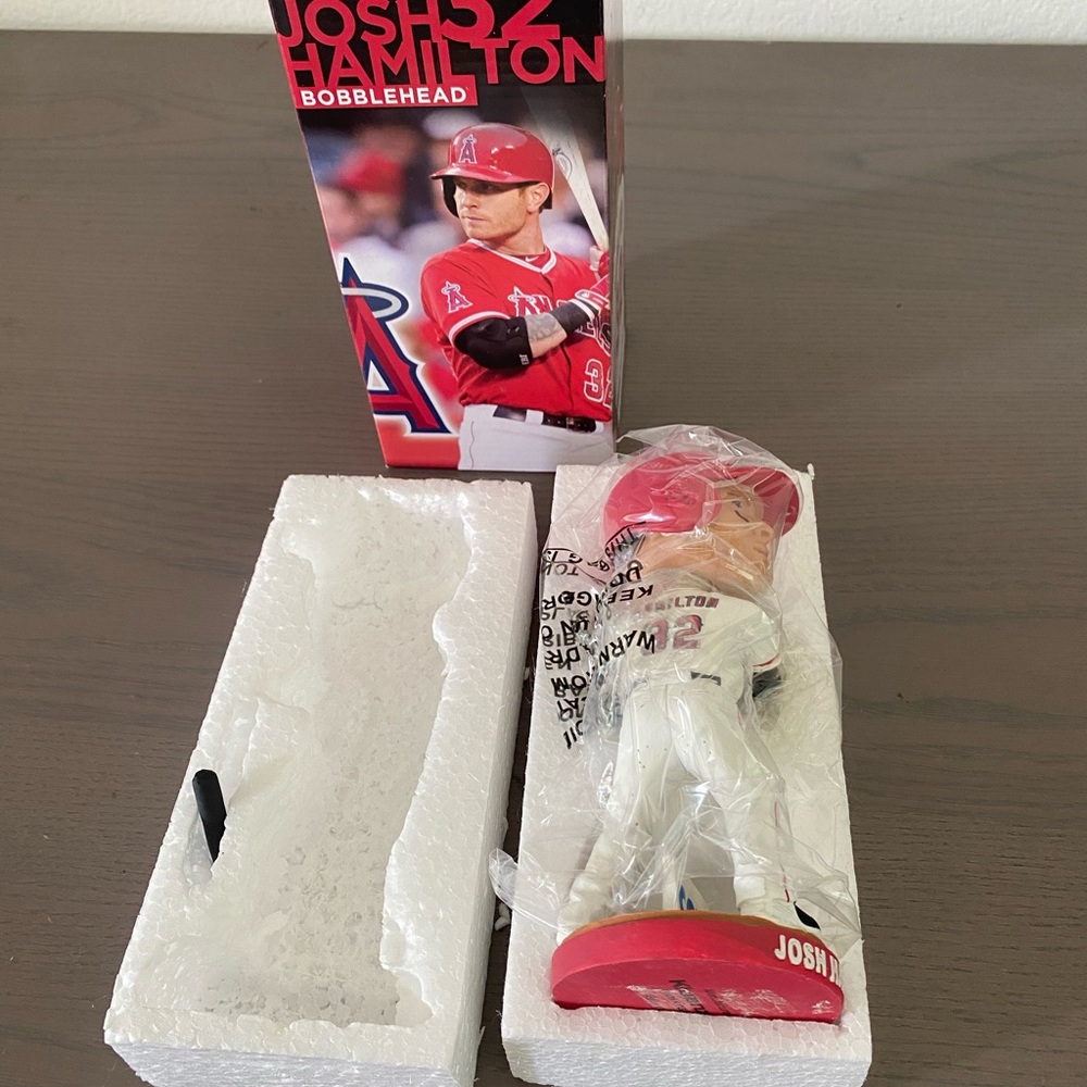 Josh Hamilton Bobblehead. - Picture 3 of 8